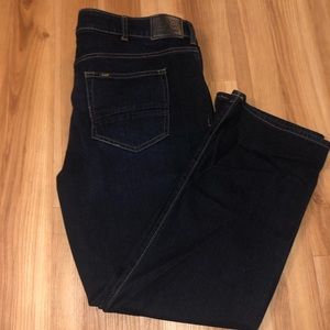 Lee’s dark jeans 40x30